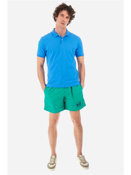 MAN POLO S/S PIQUET STRETCH LA MARTINA | YMP300-PK001/07205